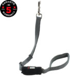 Laisse-Confort-Boucle-Sécurité-Auto-I-DOG-100-cm-Coloris-Gris-I26GREY